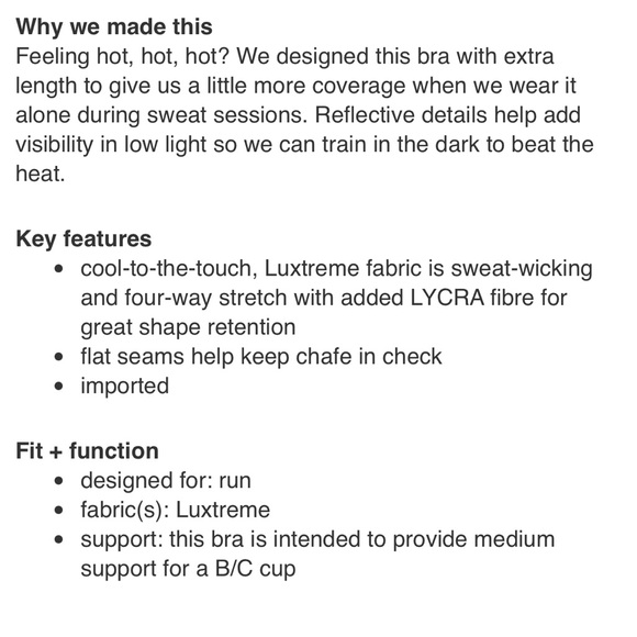 Lululemon 6 Happy Strap Long Line Bra Pink Green Wee Stripe Reflective RARE - Picture 4 of 4